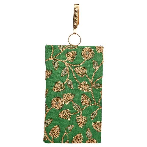 Mobile Pouch Floral string