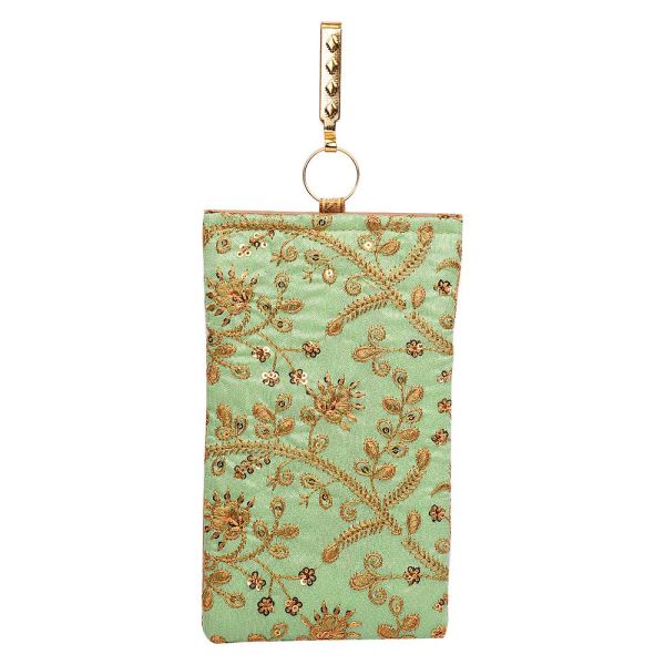 Mobile Pouch Floral string