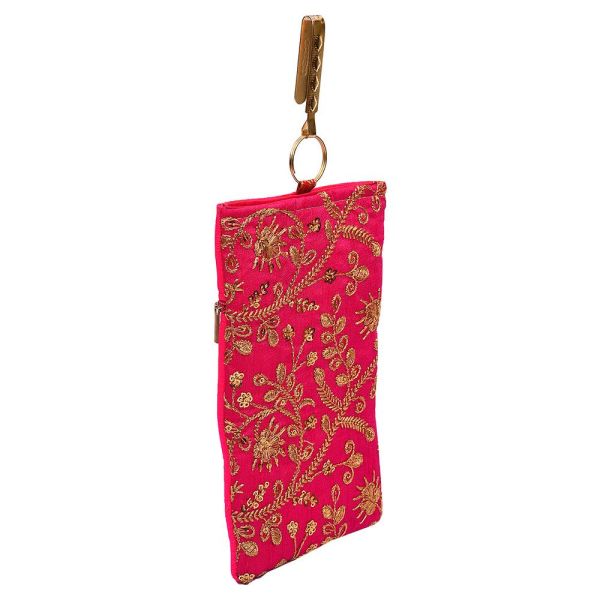 Mobile Pouch Floral string