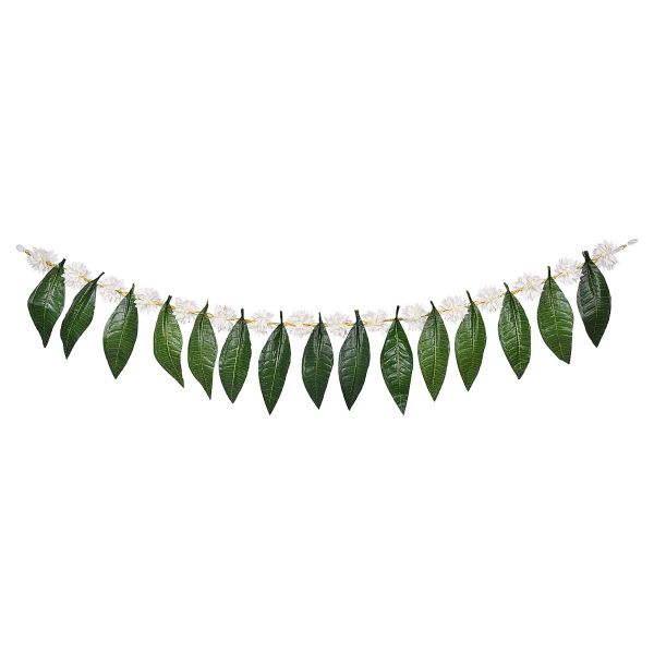 Natural Look Mango Leaf Floral Toran