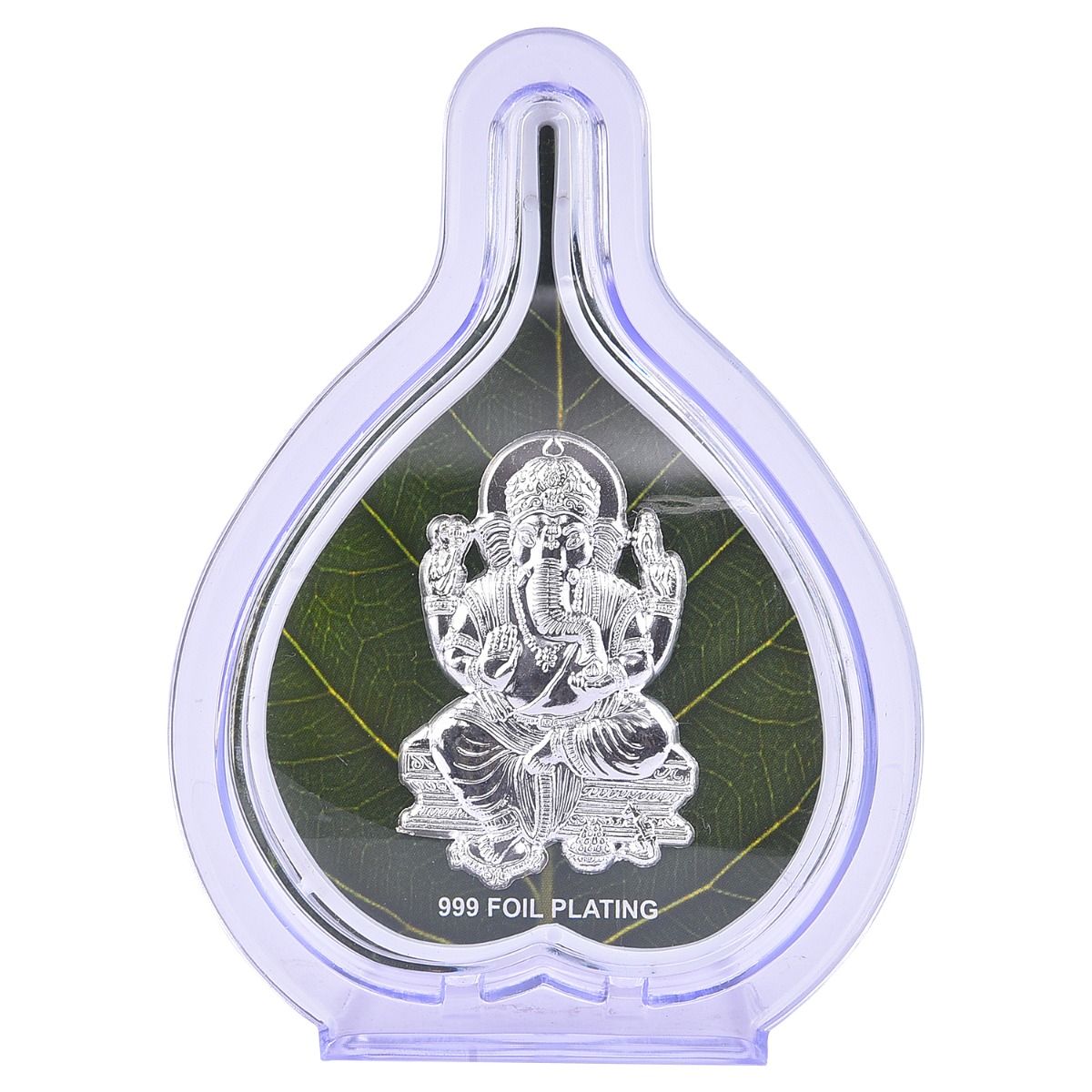 Paan Ganpati Frame 999 silver plated