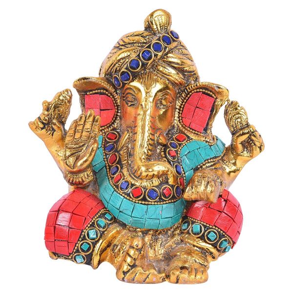 Pagdi Ganesh Stone Work