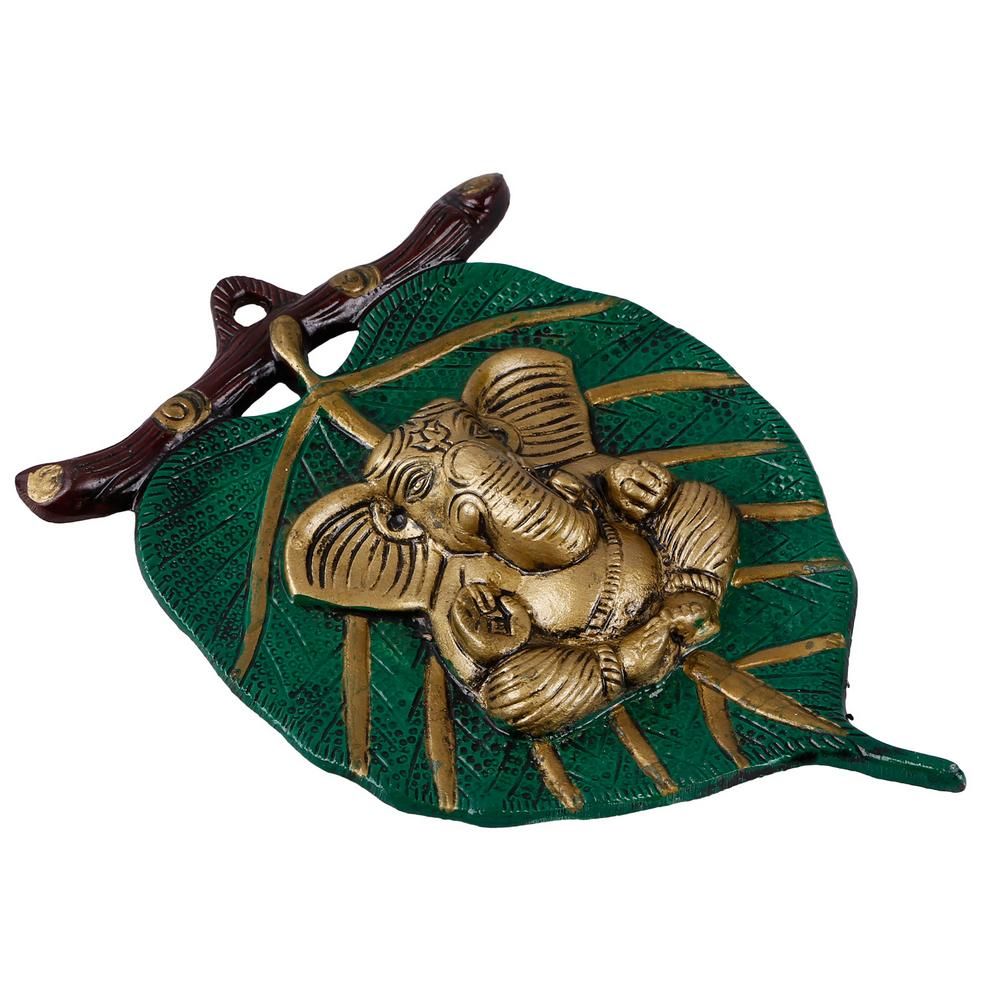 Peepal Leaf Ganesh Wall Hanging