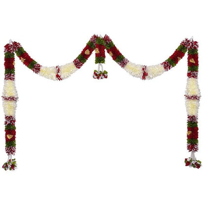 Sooraj Mukhi Doorset Toran Maroon