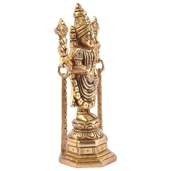 Sri Tirumala Venkateshwara statue Medium Brass