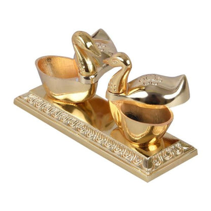 Swan KumKum Box Twin
