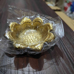 FLOWER CUP GOLDEN ANTIQ