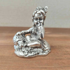 LADDU GOPAL MINI SILVER ANTIQ