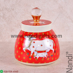 PICHWAI PRINT MATKA BOX METAL