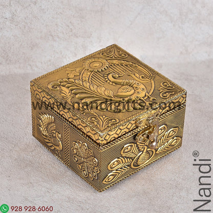 EMBOSS PEACOCK MINAKARI BOX 4X4