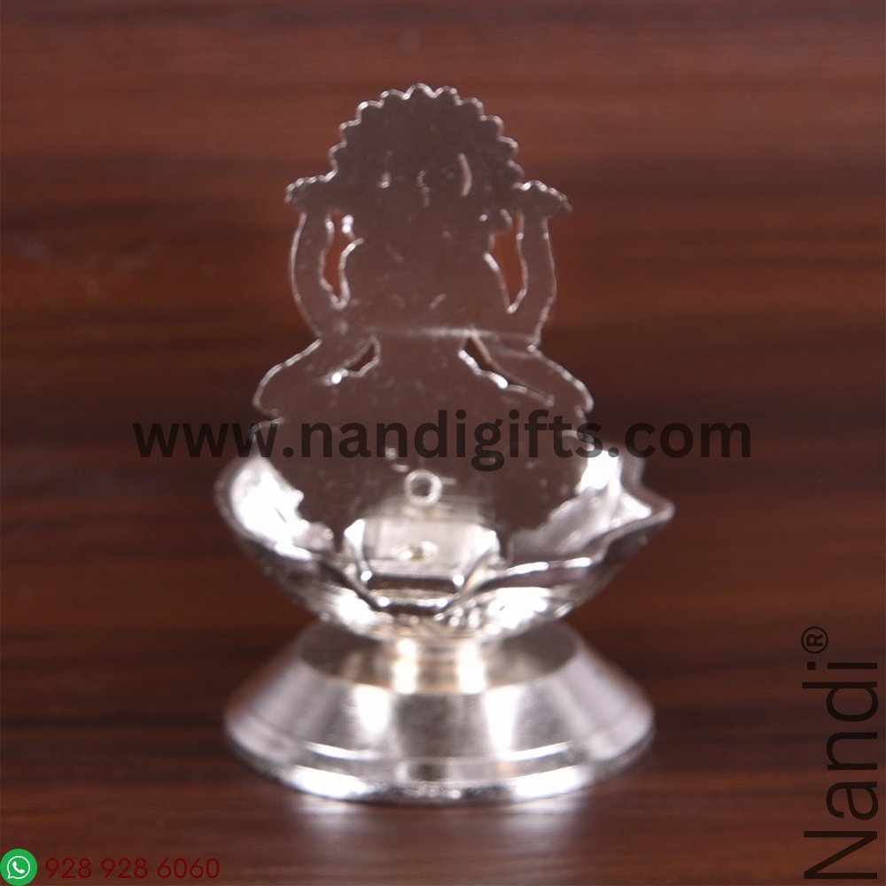 Lakshmi Diya Silver Plated