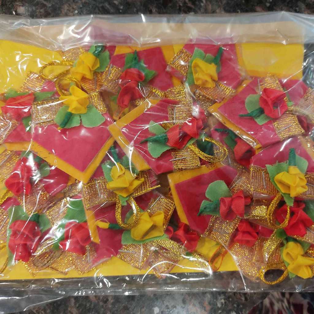 Haldi Kumkum Bag Design 25Pc Pack