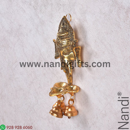 Ganesh face Deepa With Hanging