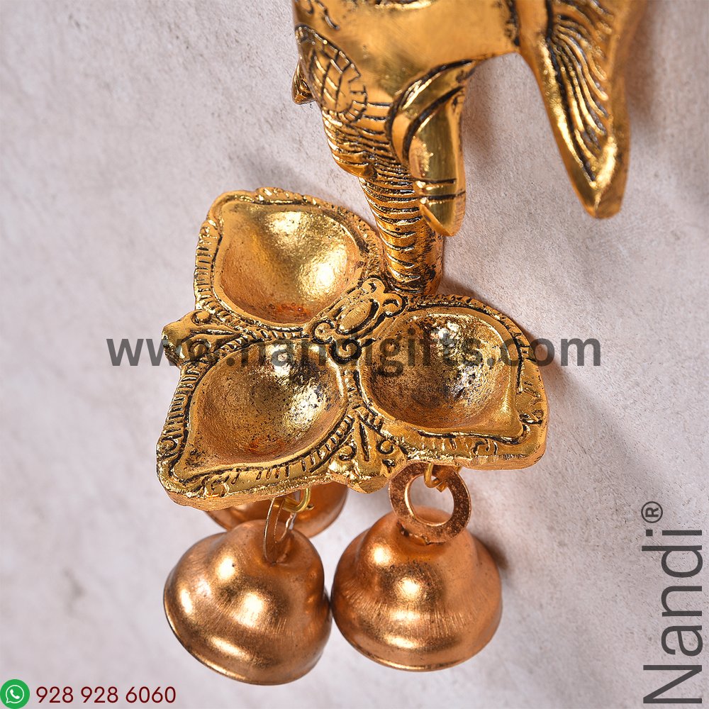 Ganesh face Deepa With Hanging