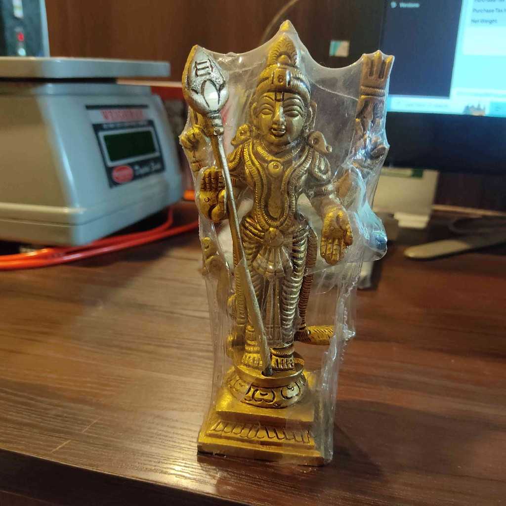 Brass Murugar Idol Big
