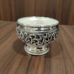 ANTIQ GS KUMKUM BOWL WITH STAND 3