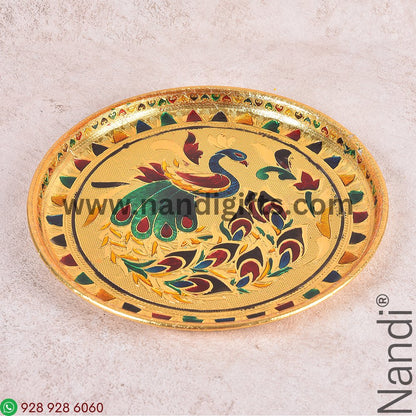 Minakari Pooja Thali Spl No 8