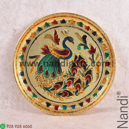 Minakari Pooja Thali Spl No 8