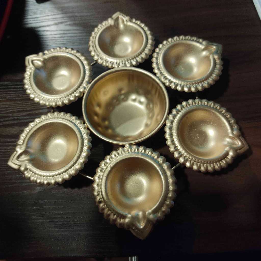 Diya urali Mini - 6 Diya