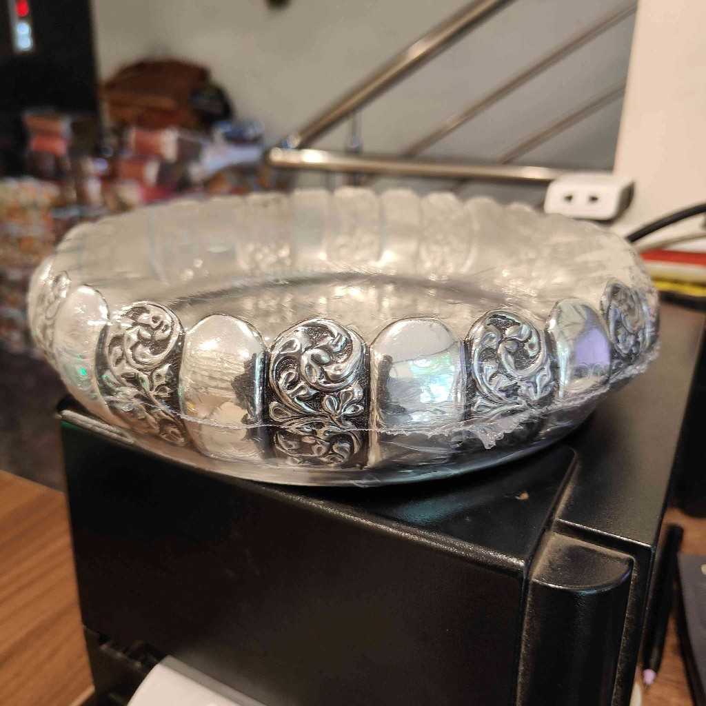 Antiq German Silver Maharaja Thali 10