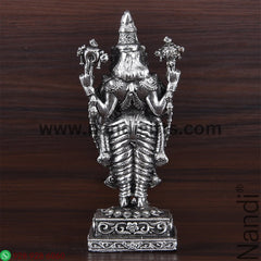 Antiq German Silver Tirupati Balaji 4