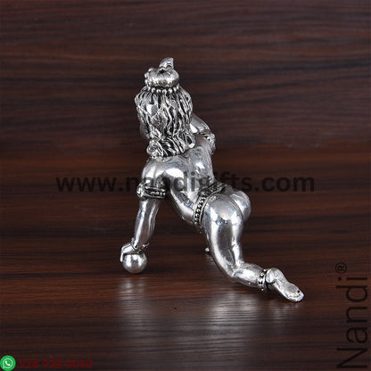 Antiq German Silver Laddu Gopal 2.5