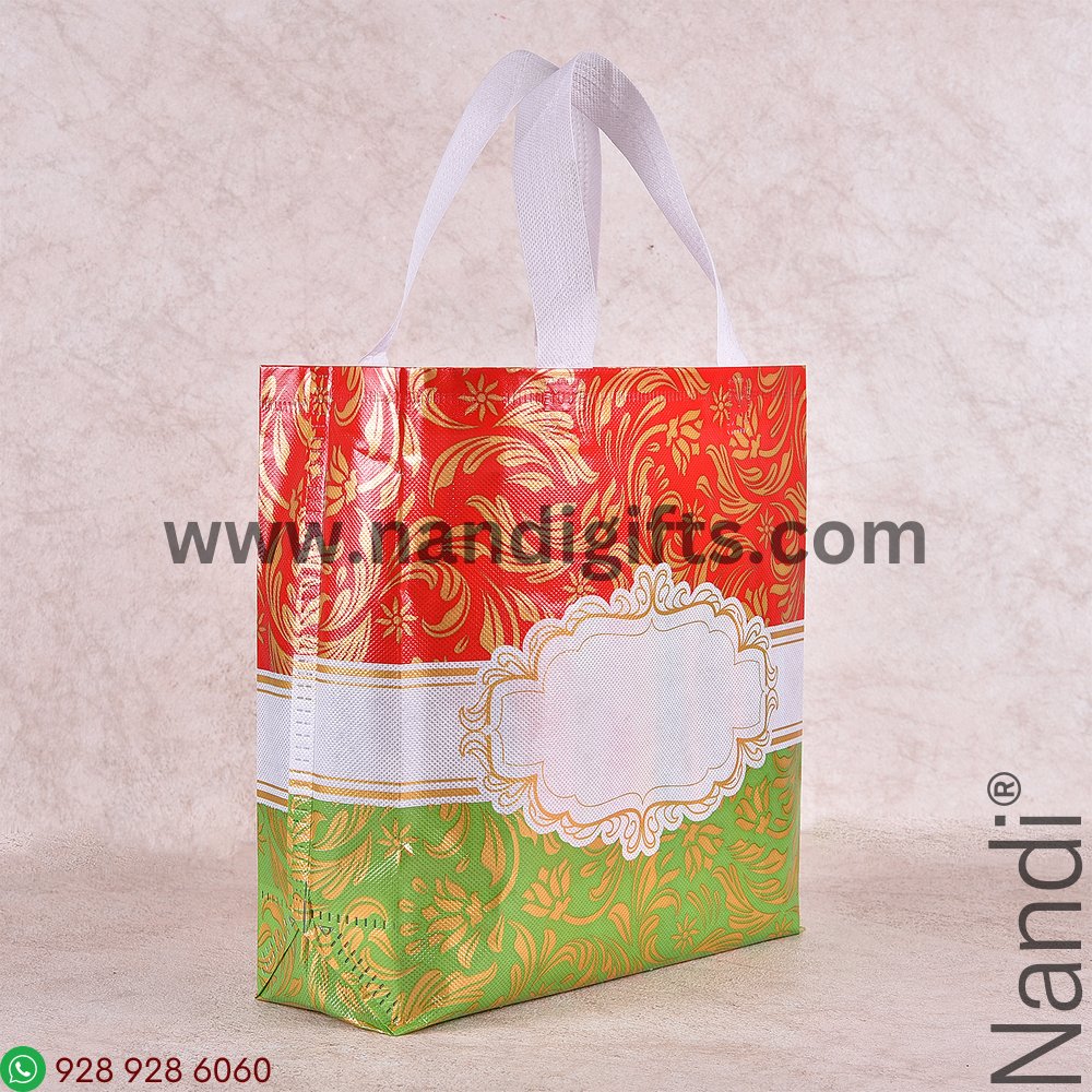 Thamboolam Bag 9X10 (Red and Green Border)