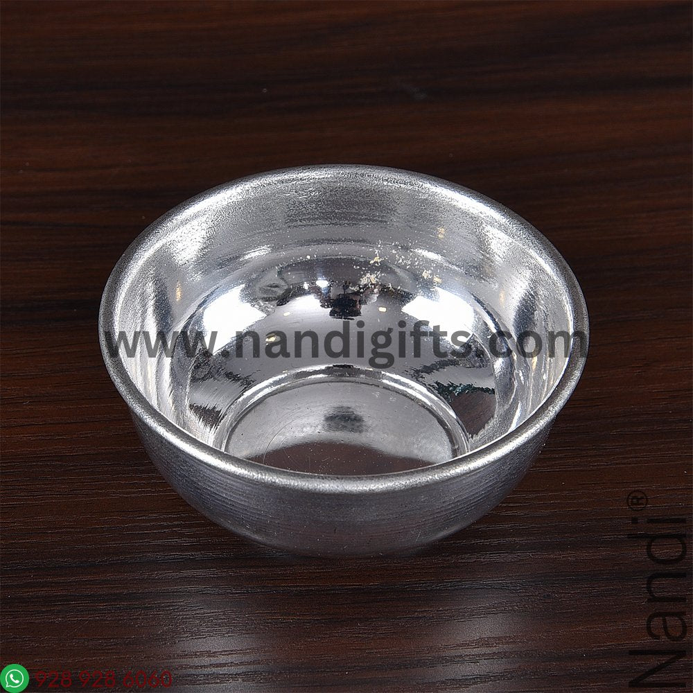 German Silver Bowl Plain Mini