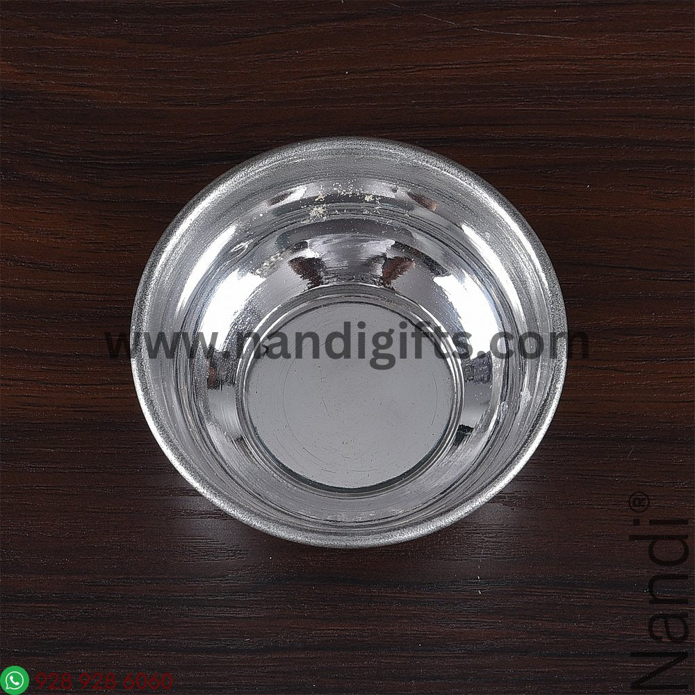 German Silver Bowl Plain Mini