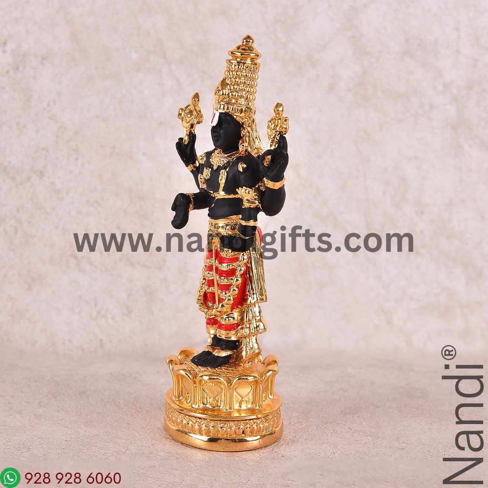 Gold Plated Balaji Black 5