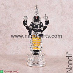 Silver Plated Balaji Black 5