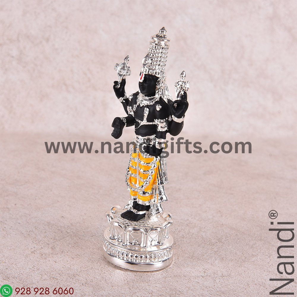 Silver Plated Balaji Black 5