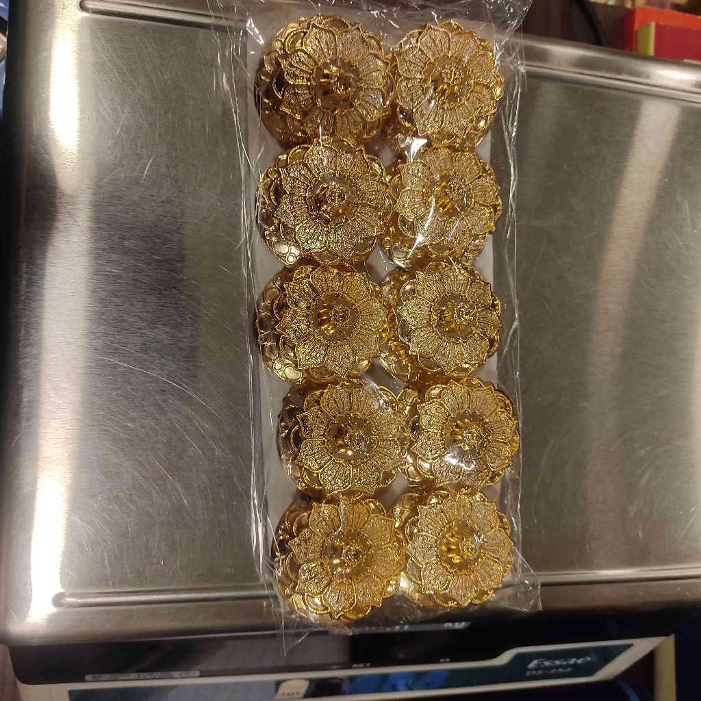 Mina Kumkum Gold Box Mini Floral