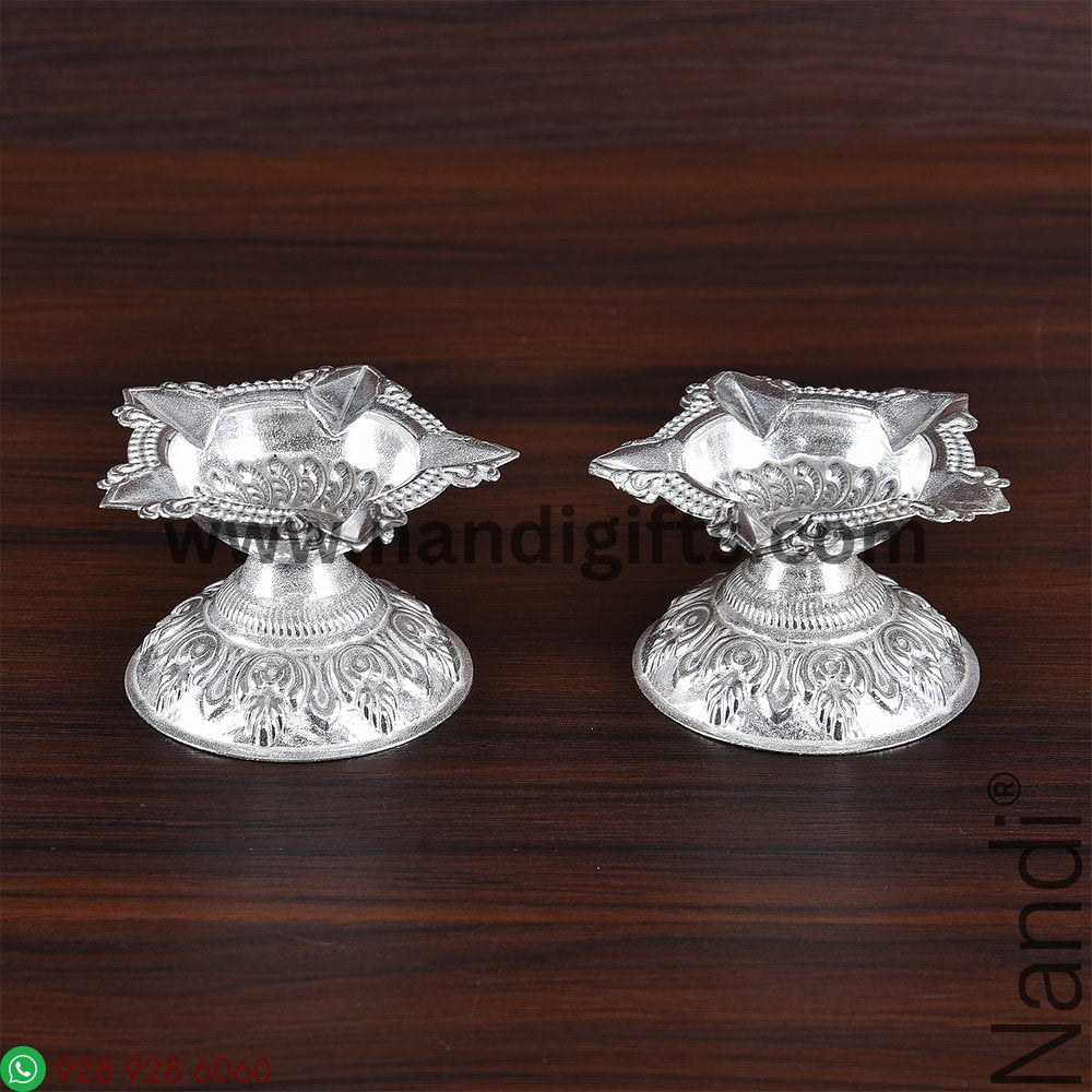 Panchmukhi Niranjan Diya Pair Small