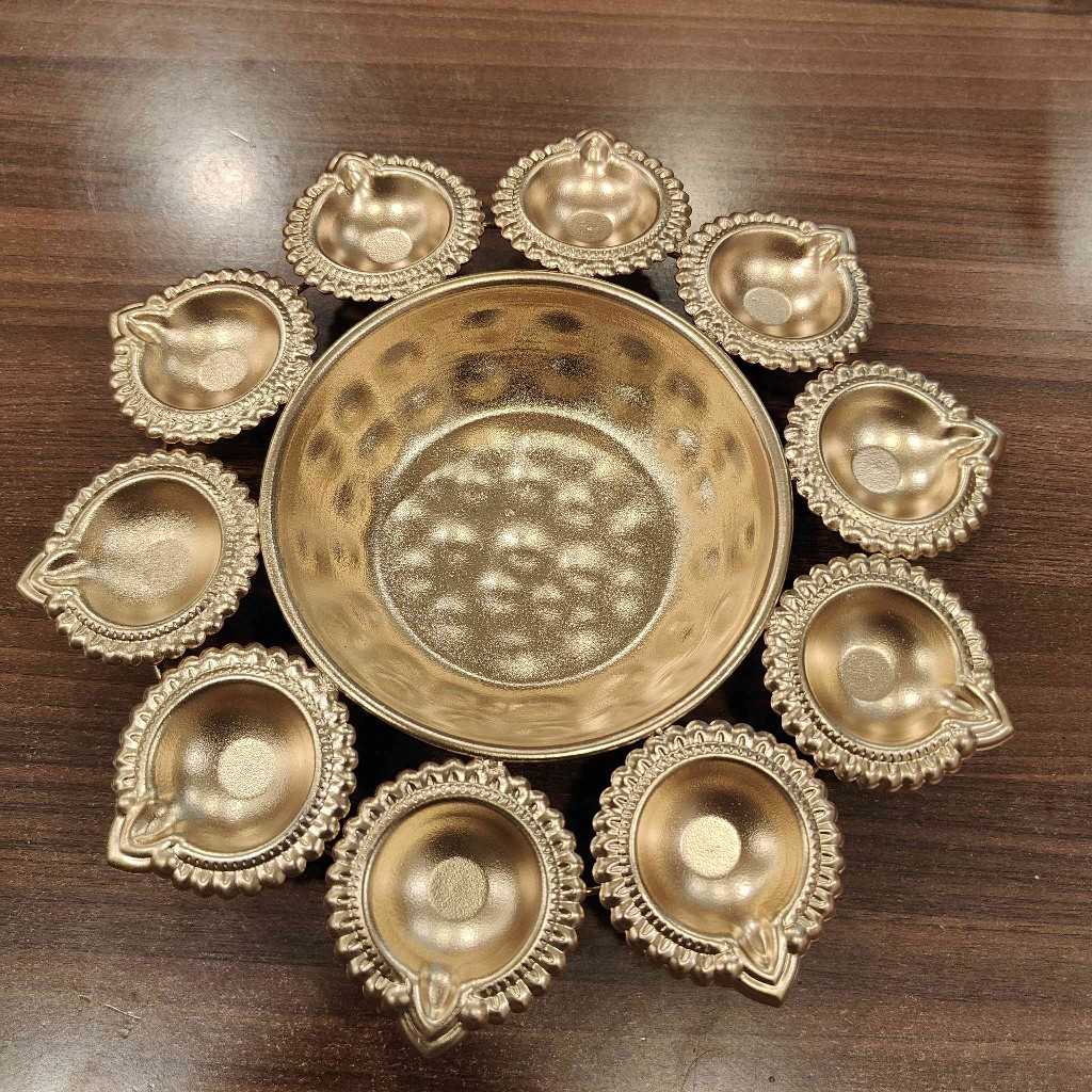 Diya urli Mini - 10 Diya