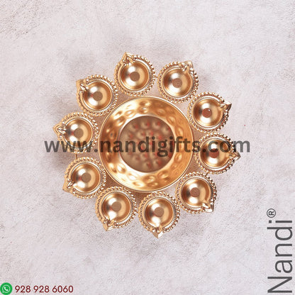 Diya urli Mini - 10 Diya