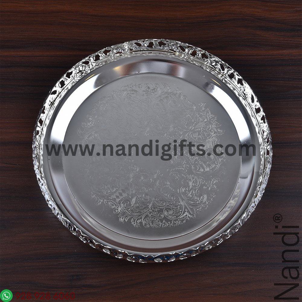 Imported GS Round Cut Plate 9 Inch