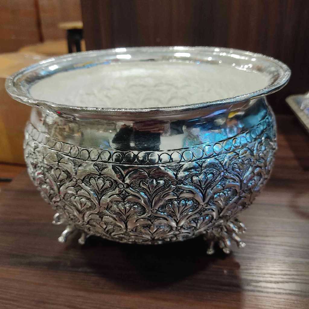 GS Antiq Flower Designs Bowl Small 8
