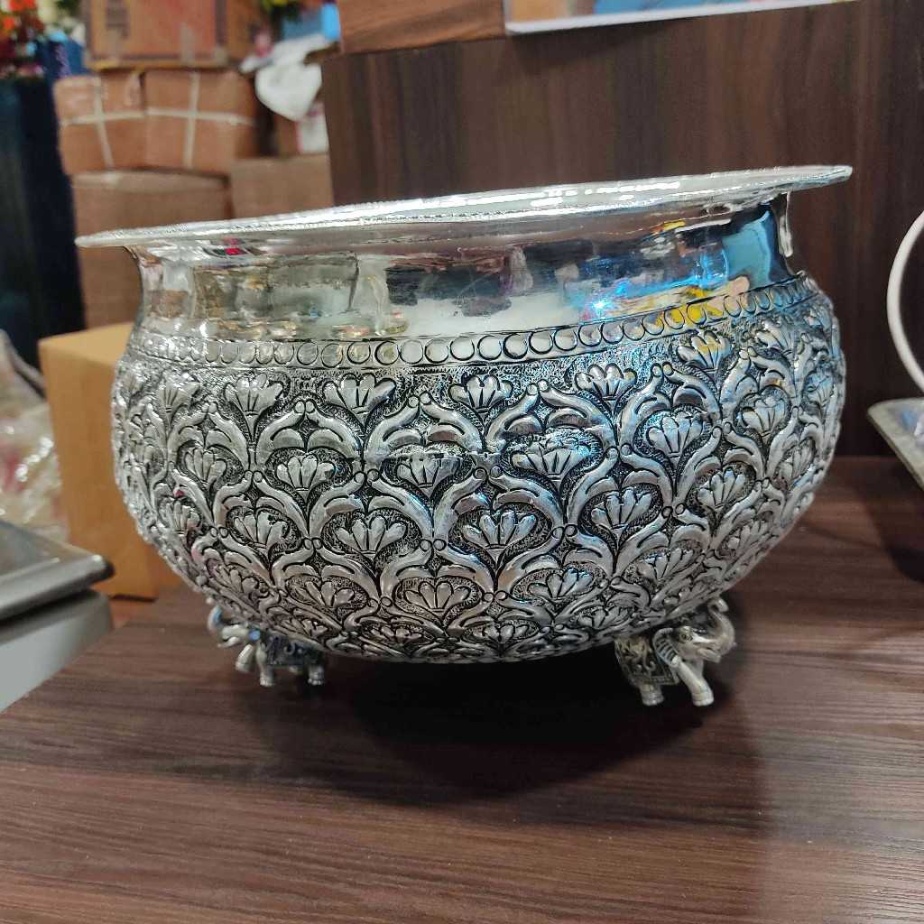 GS Antiq Flower Designs Bowl Big 10