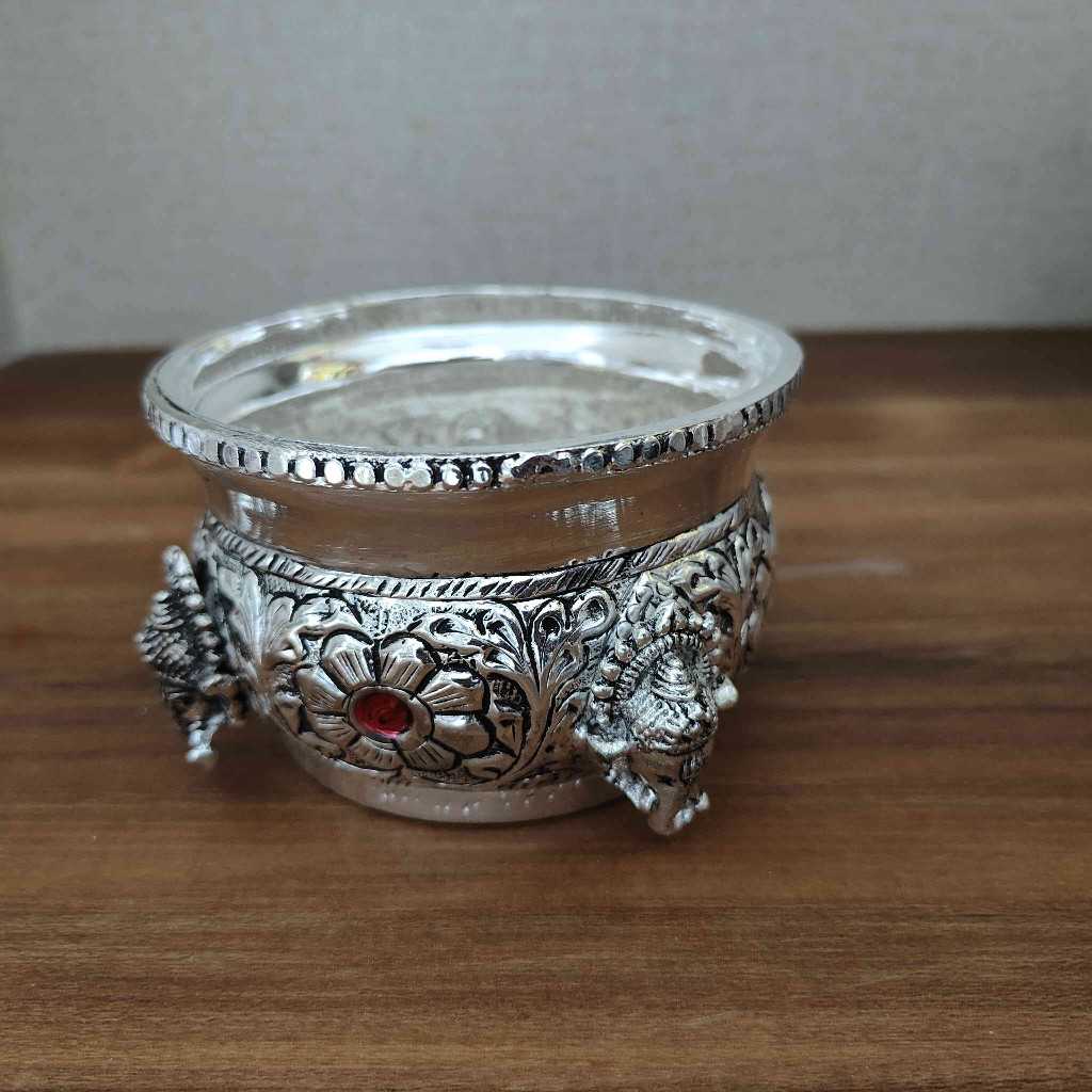 Gs Antiq Ganesh Face Bowl Mina