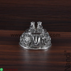 Metal Balaji Charan Silver Antiq