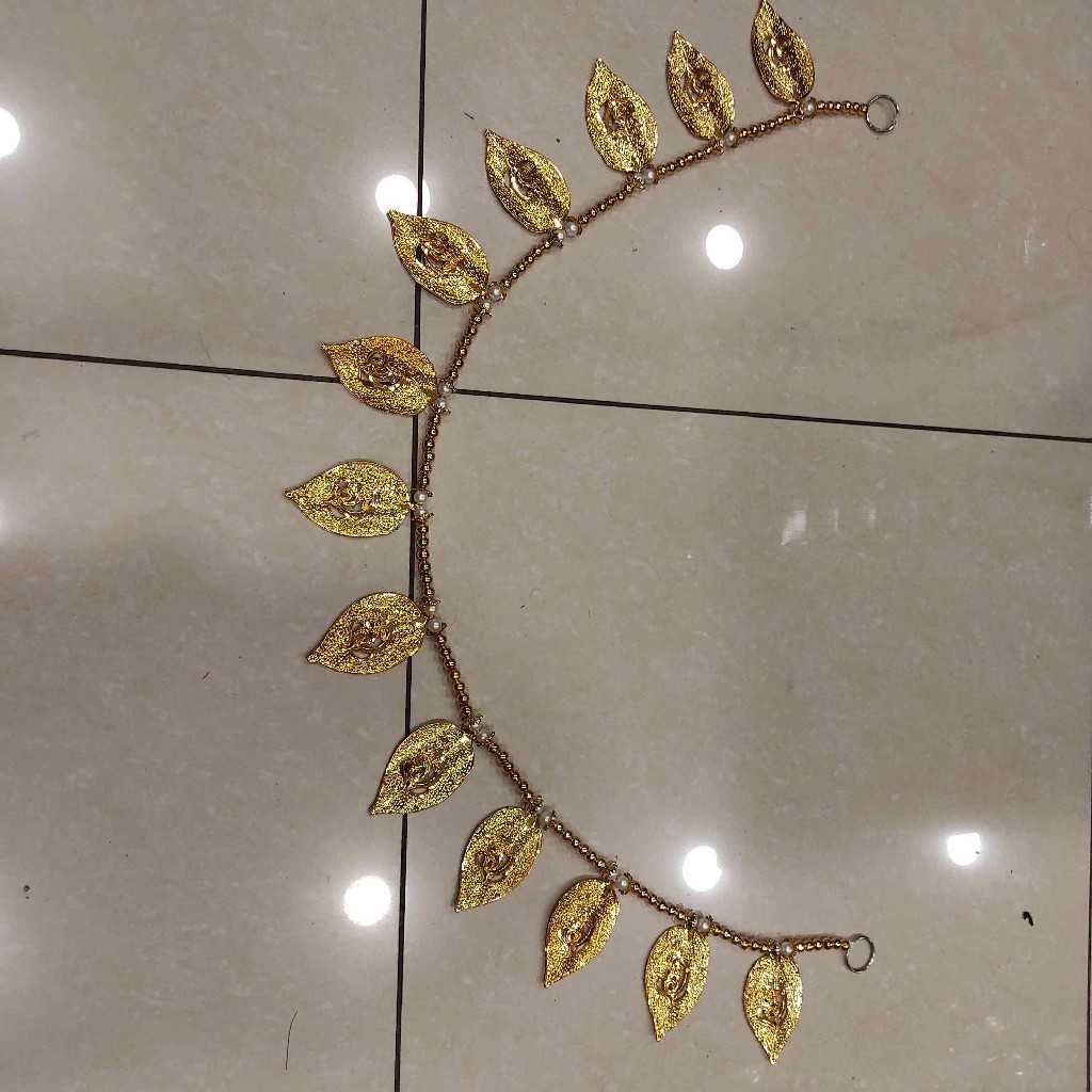 Leaf Ganesh Beads Toran