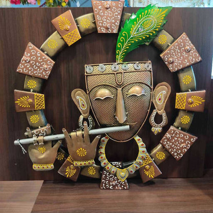 Krishna Ring Wall Hanging 19 Inch