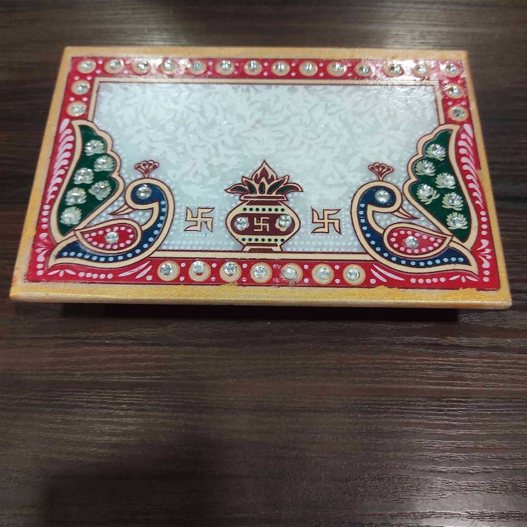Marble Chowki Rectangular 4X6