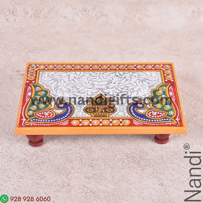 Marble Chowki Rectangular 4X6