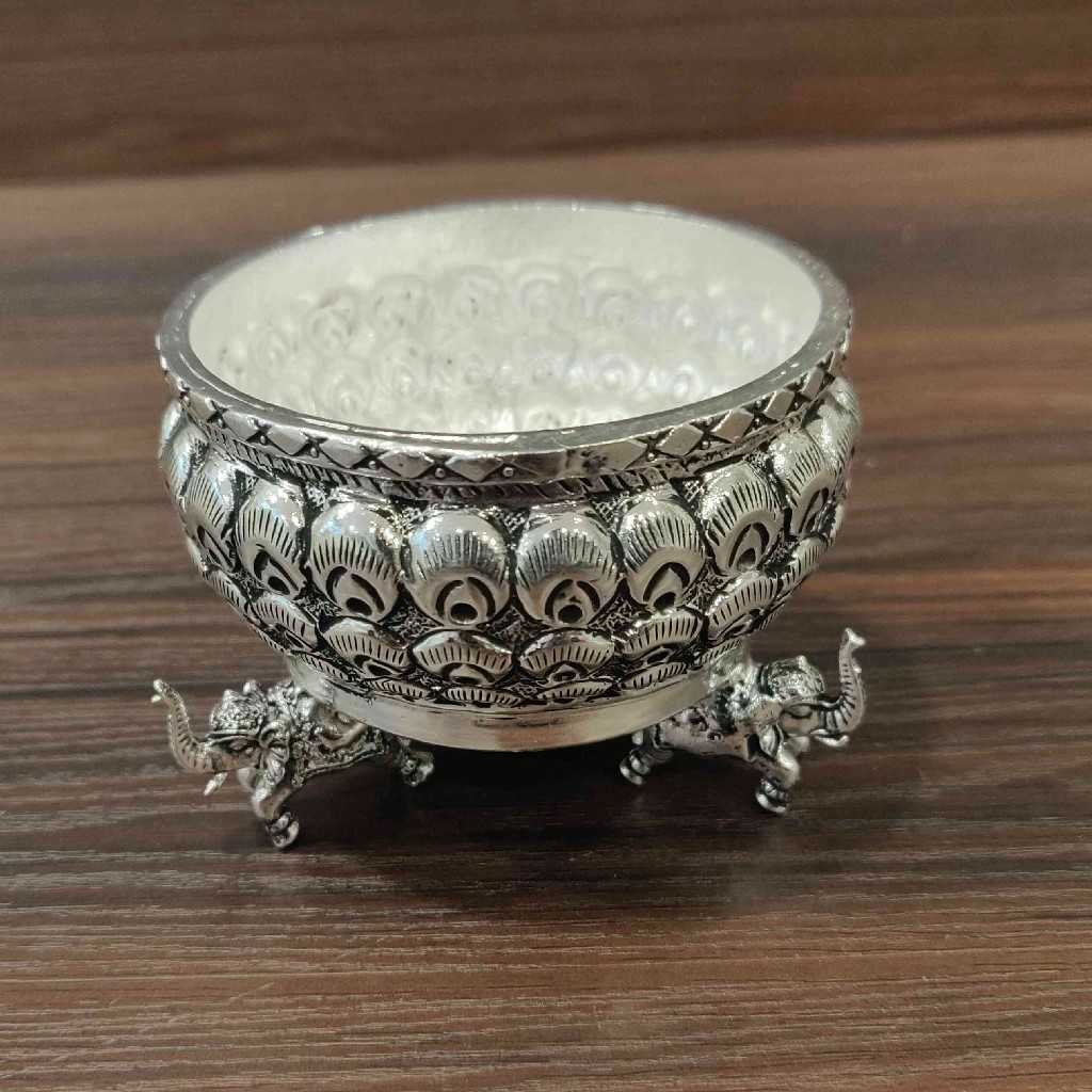 GS Antiq Kumkum Bowl Assorted