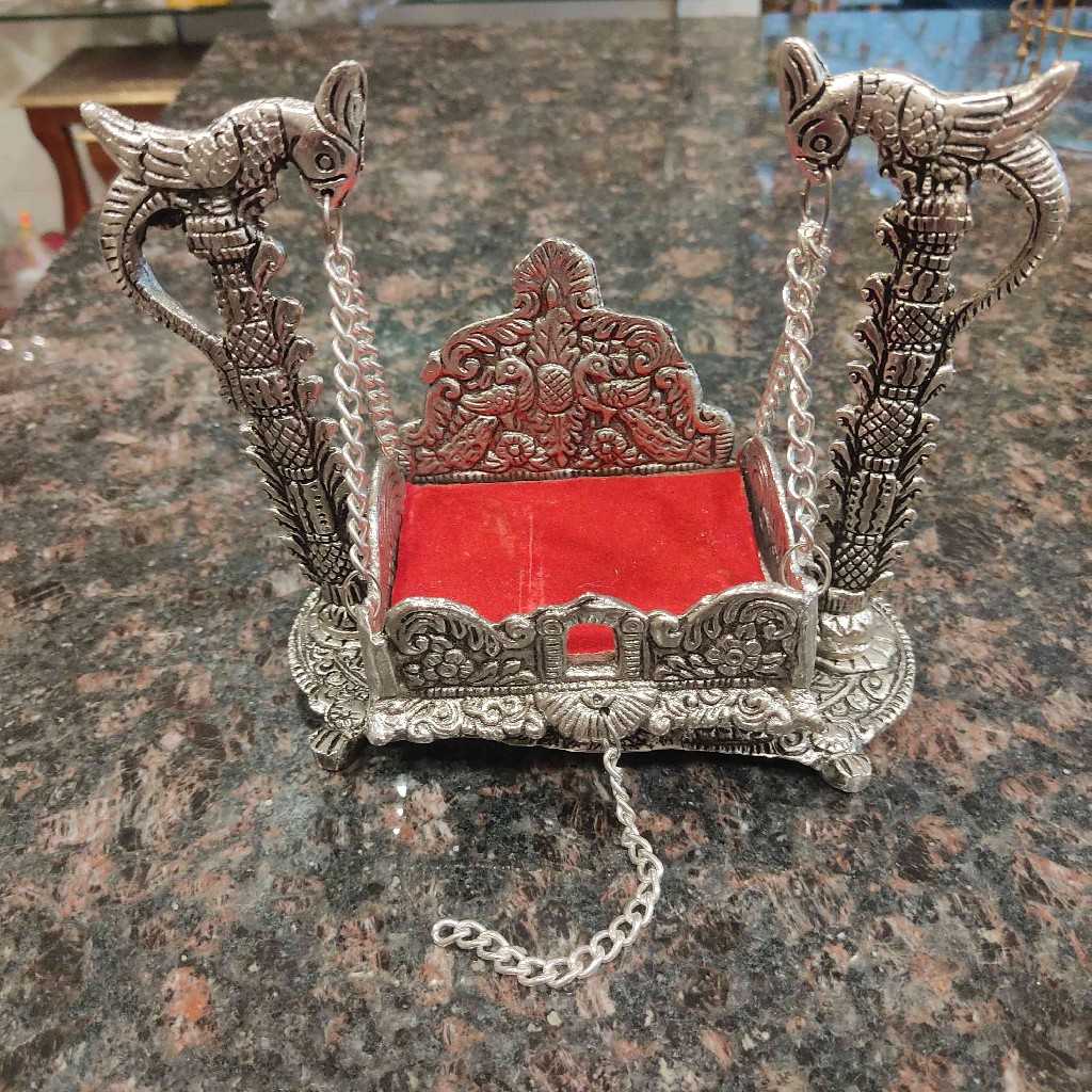 Laddu Gopal Julla Silver Medium