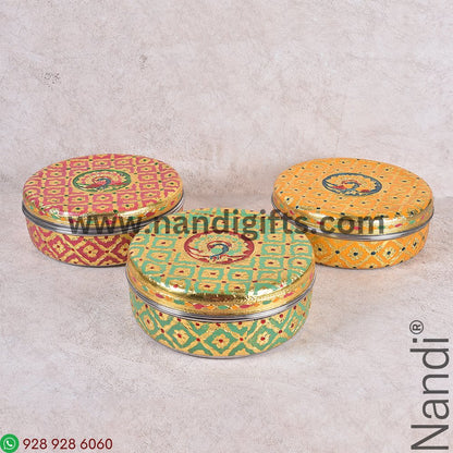 Minakari Box Pastel Colors 7inch