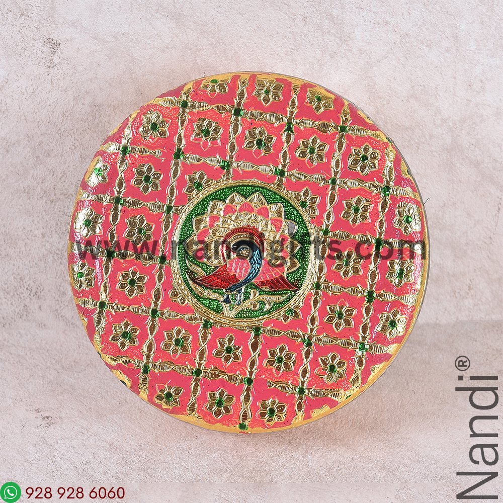 Minakari Box Pastel Colors 7inch