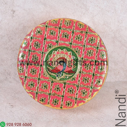 Minakari Box Pastel Colors 7inch